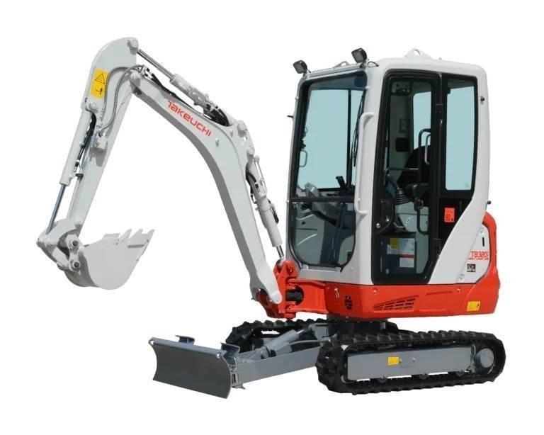 Takeuchi TB320 Mini ekskavatoriai < 7 t