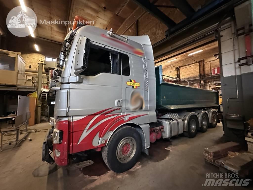 MAN TGX 35.540 Sunkvežimiai su keliamuoju kabliu