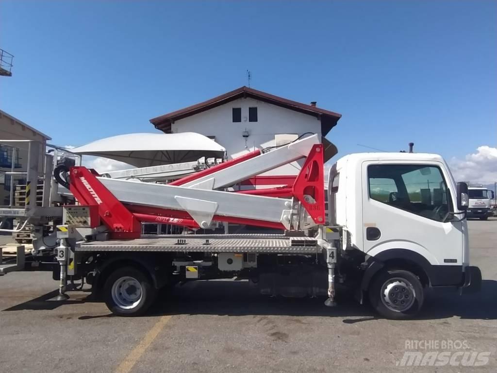Multitel MX 250 Ant vilkikų montuojamos kėlimo platformos