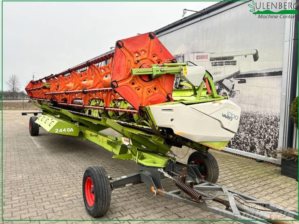 CLAAS Vario 1200 Derliaus nuėmimo kombainų galvos
