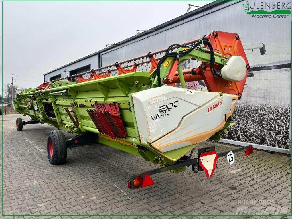 CLAAS Vario 1200 Derliaus nuėmimo kombainų galvos