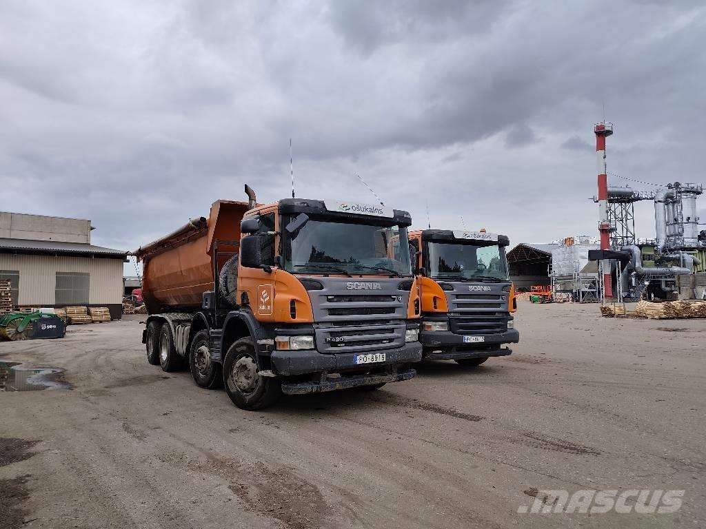 Scania P 420 Savivarčių priekabų vilkikai