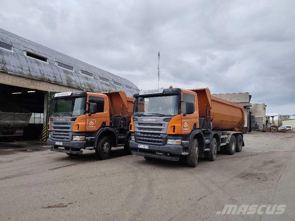 Scania P 420 Savivarčių priekabų vilkikai
