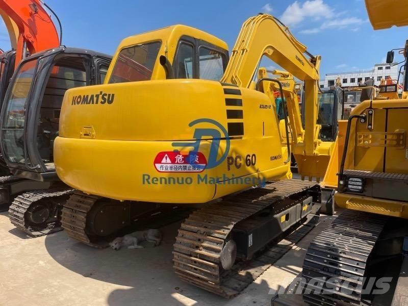 Komatsu PC 60 Mini ekskavatoriai < 7 t