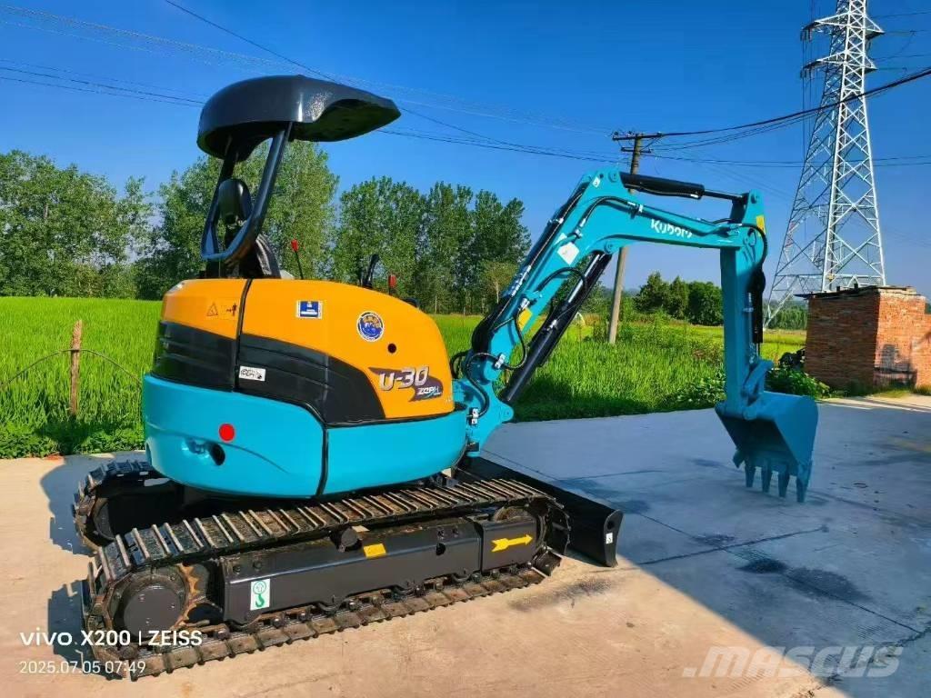 Kubota U 30 Mini ekskavatoriai < 7 t