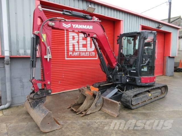 Yanmar Vio 50 Mini ekskavatoriai < 7 t