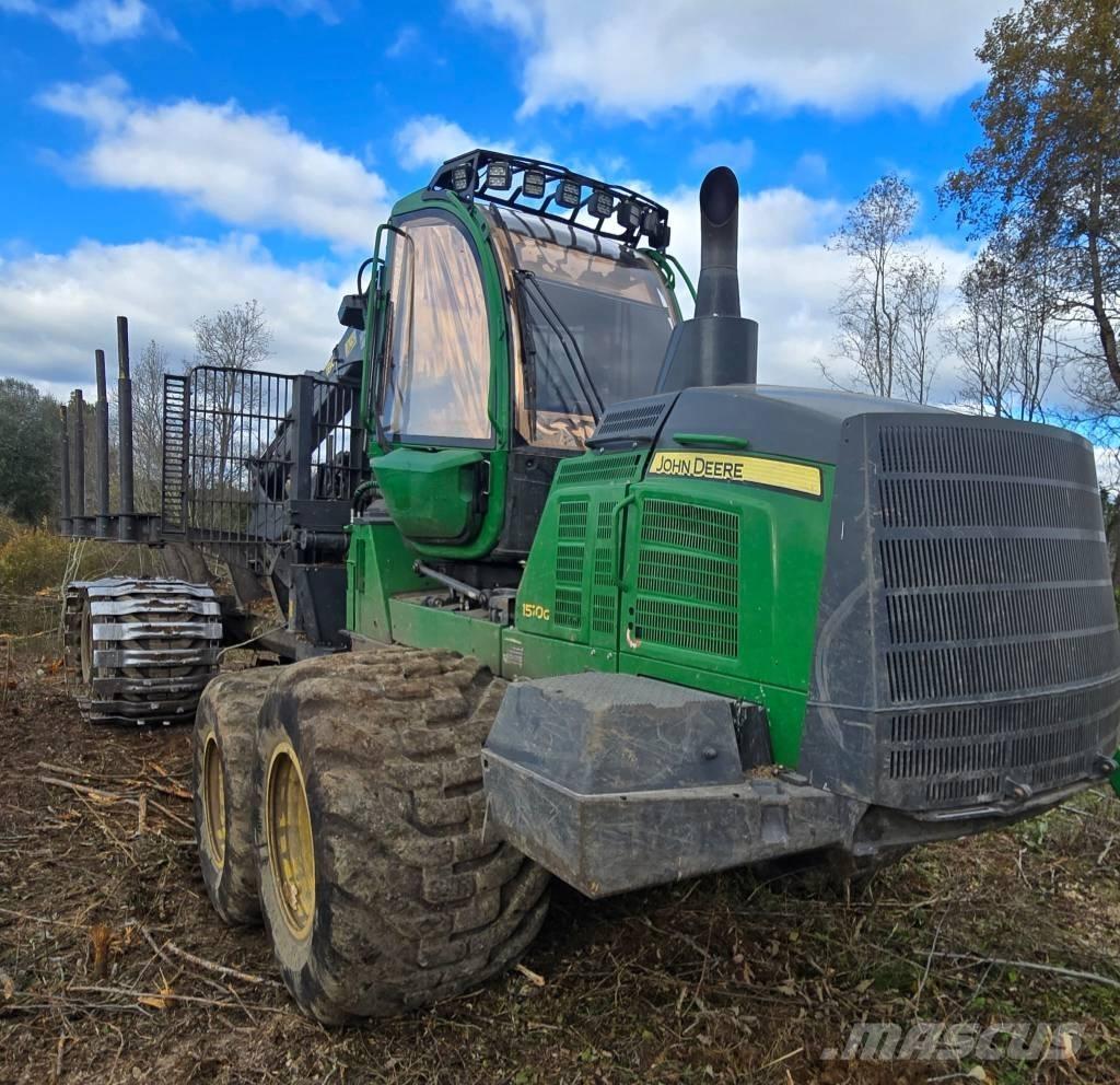 John Deere 1510G Naudoti miškovežiai (Forvarderiai)