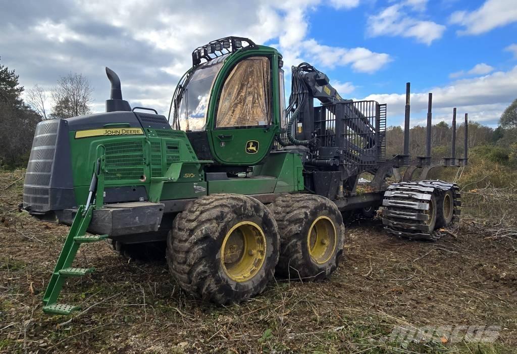 John Deere 1510G Naudoti miškovežiai (Forvarderiai)