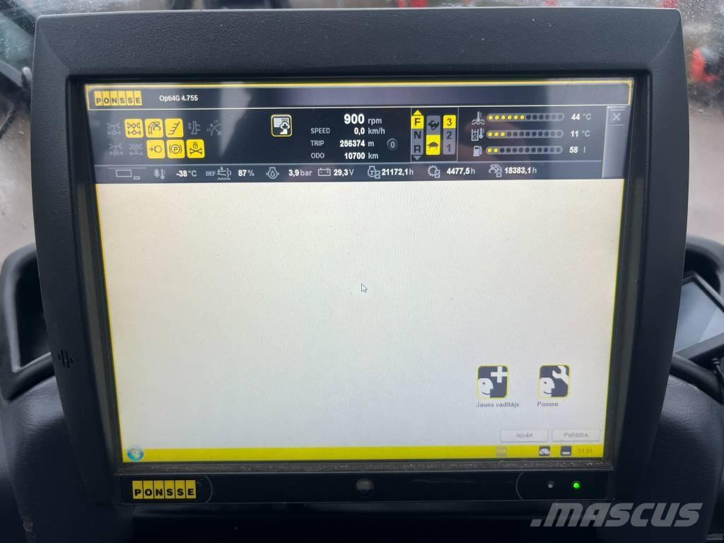 Ponsse Ergo 8W Miško technika (Harvesteriai)