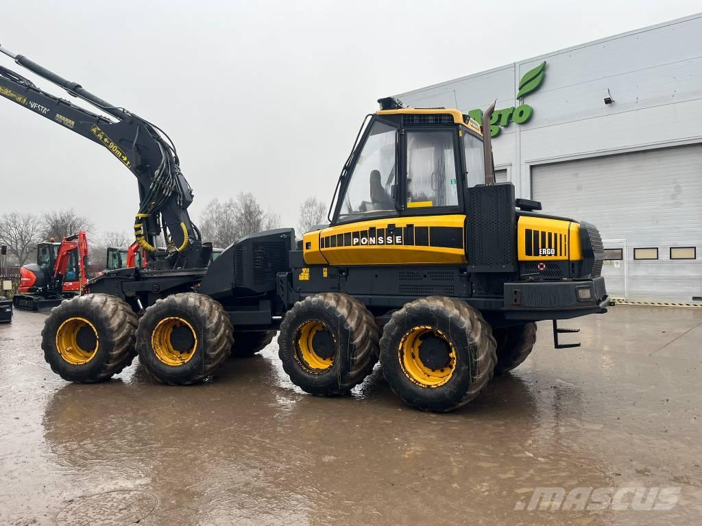 Ponsse Ergo 8W Miško technika (Harvesteriai)