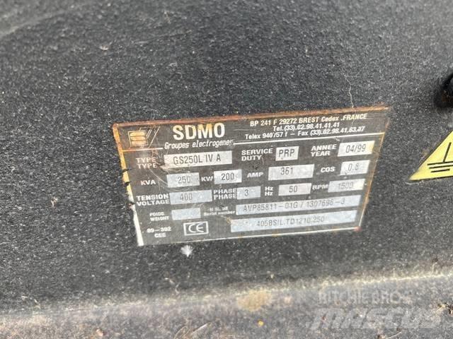 Sdmo GS250L Dyzeliniai generatoriai