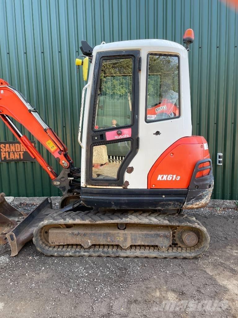 Kubota KX 61-3 Mini ekskavatoriai < 7 t