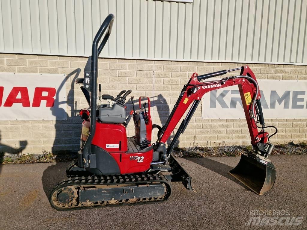 Yanmar Vio 12 Mini ekskavatoriai < 7 t