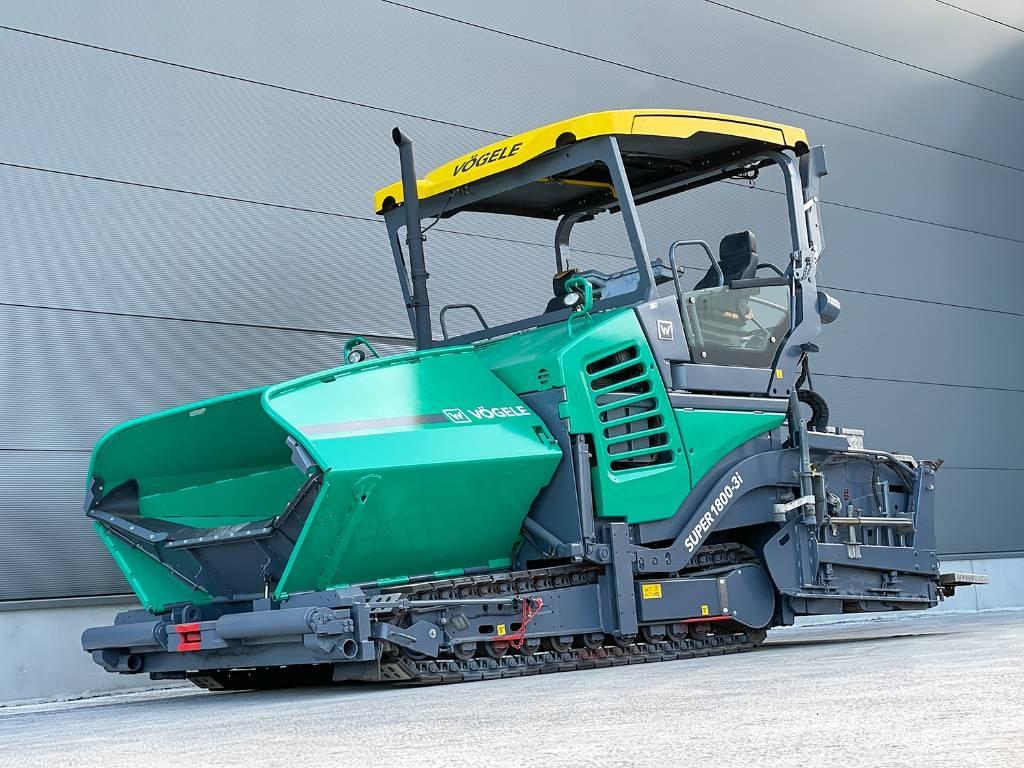 Vögele SUPER 1800-3I Asfalto klotuvai