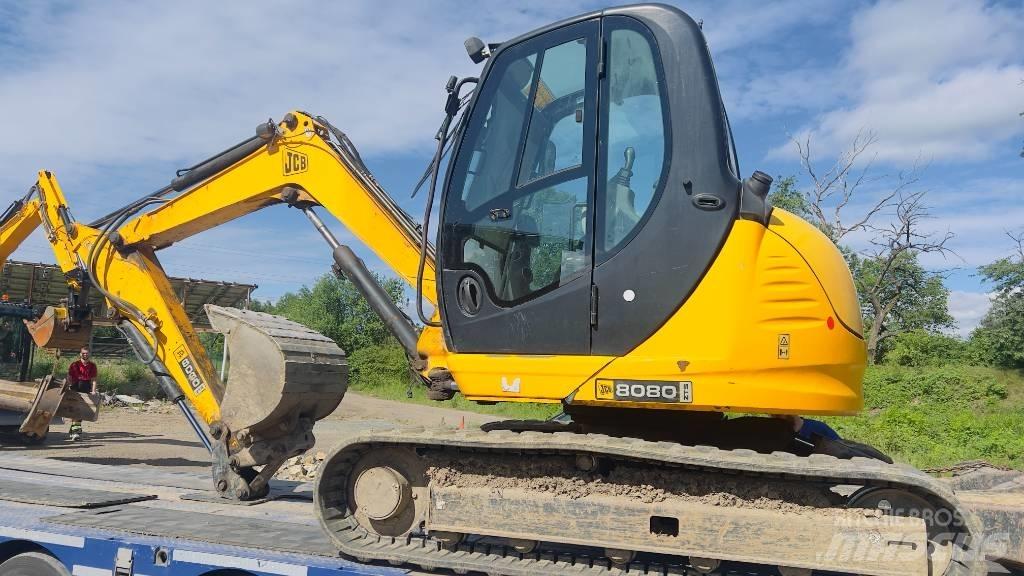 JCB 8080 Vidutinės galios ekskavatoriai 7-12 t