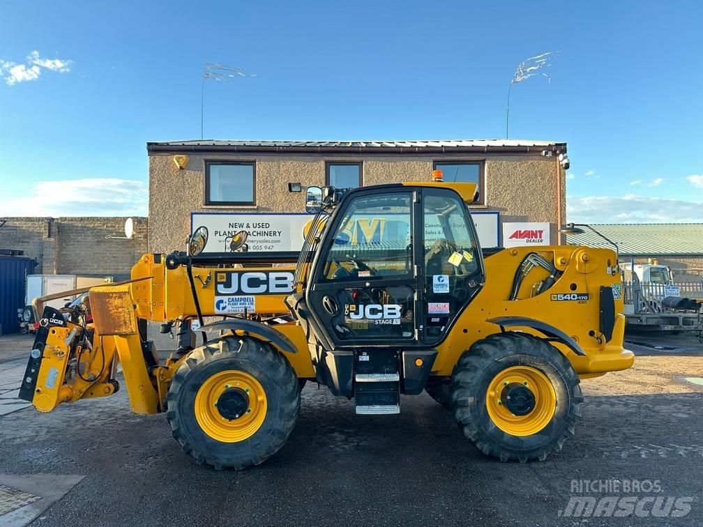 JCB 540-170 Teleskopiniai krautuvai