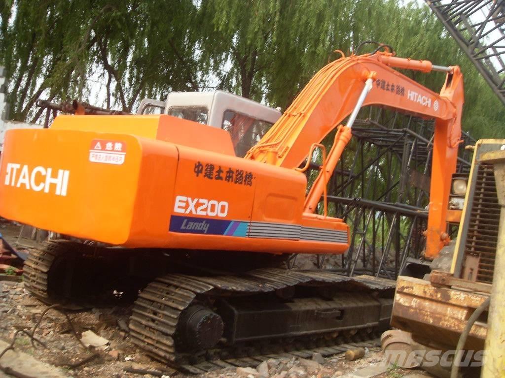 Hitachi EX200-1 Vikšriniai ekskavatoriai