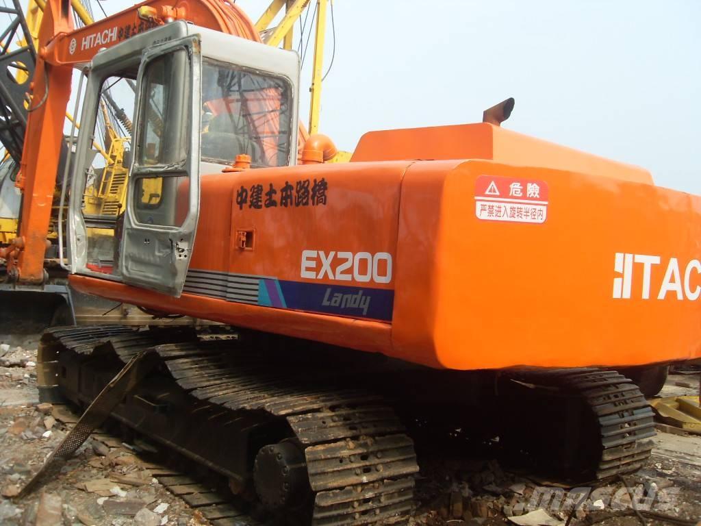 Hitachi EX200-1 Vikšriniai ekskavatoriai