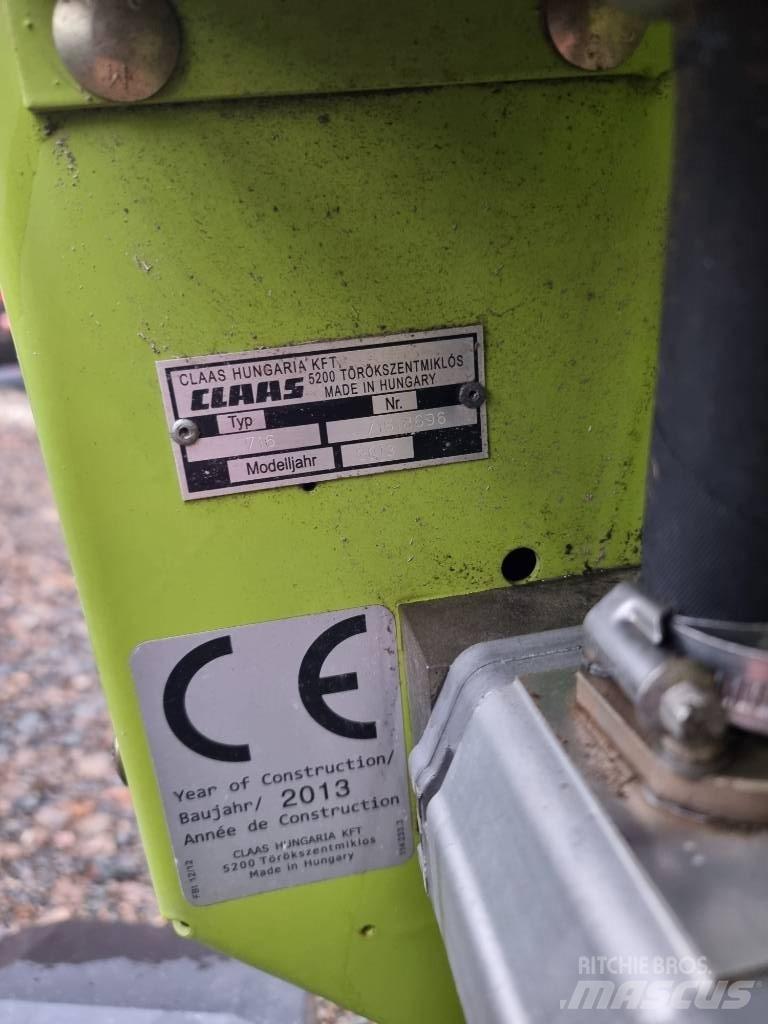 CLAAS Vario 900 Derliaus nuėmimo kombainų galvos