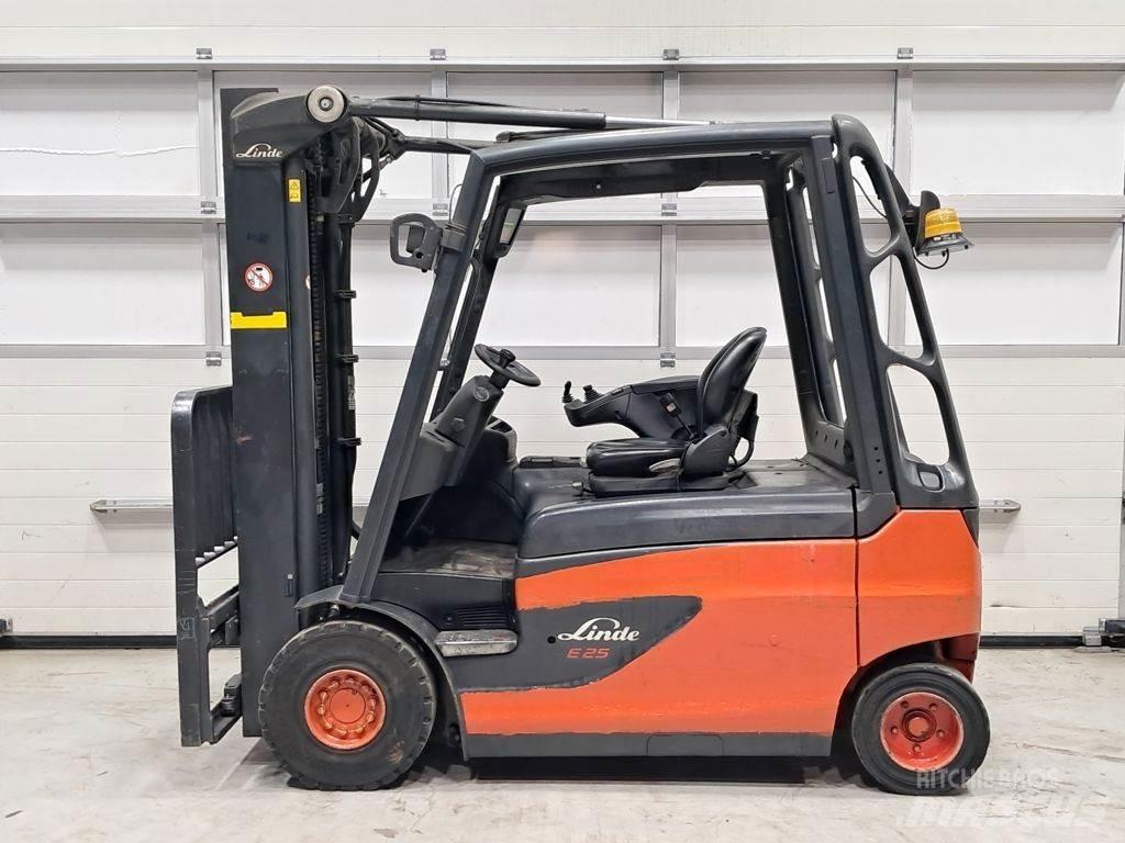 Linde E25L-01 Elektriniai šakiniai krautuvai