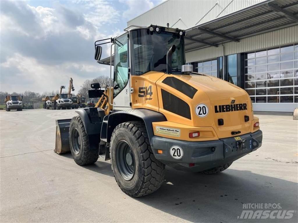 Liebherr L 514 Naudoti ratiniai krautuvai
