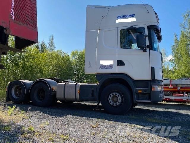 Scania R 164, 6x2 Naudoti vilkikai