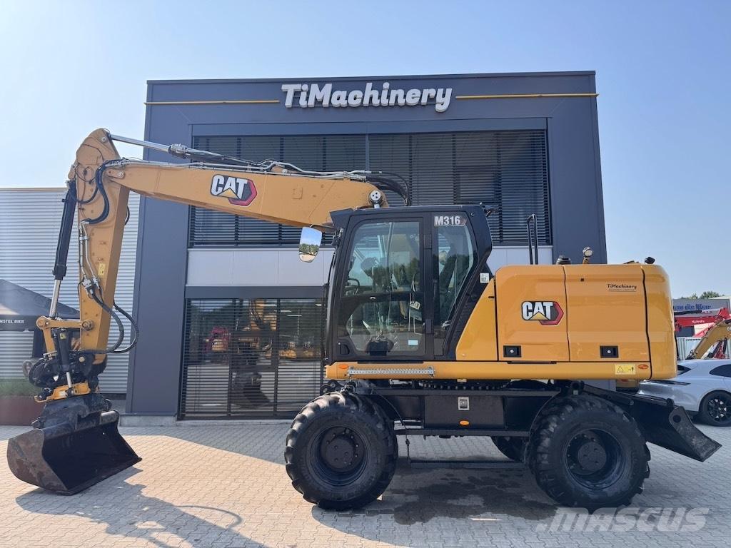 CAT M316 Ratiniai ekskavatoriai
