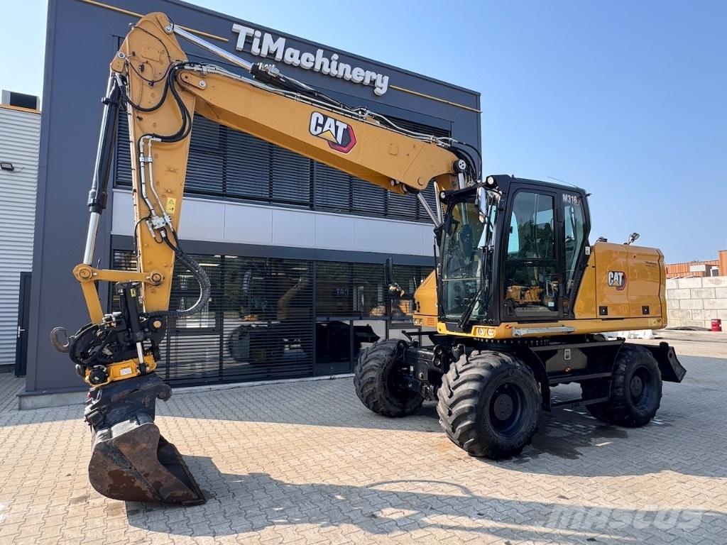 CAT M316 Ratiniai ekskavatoriai
