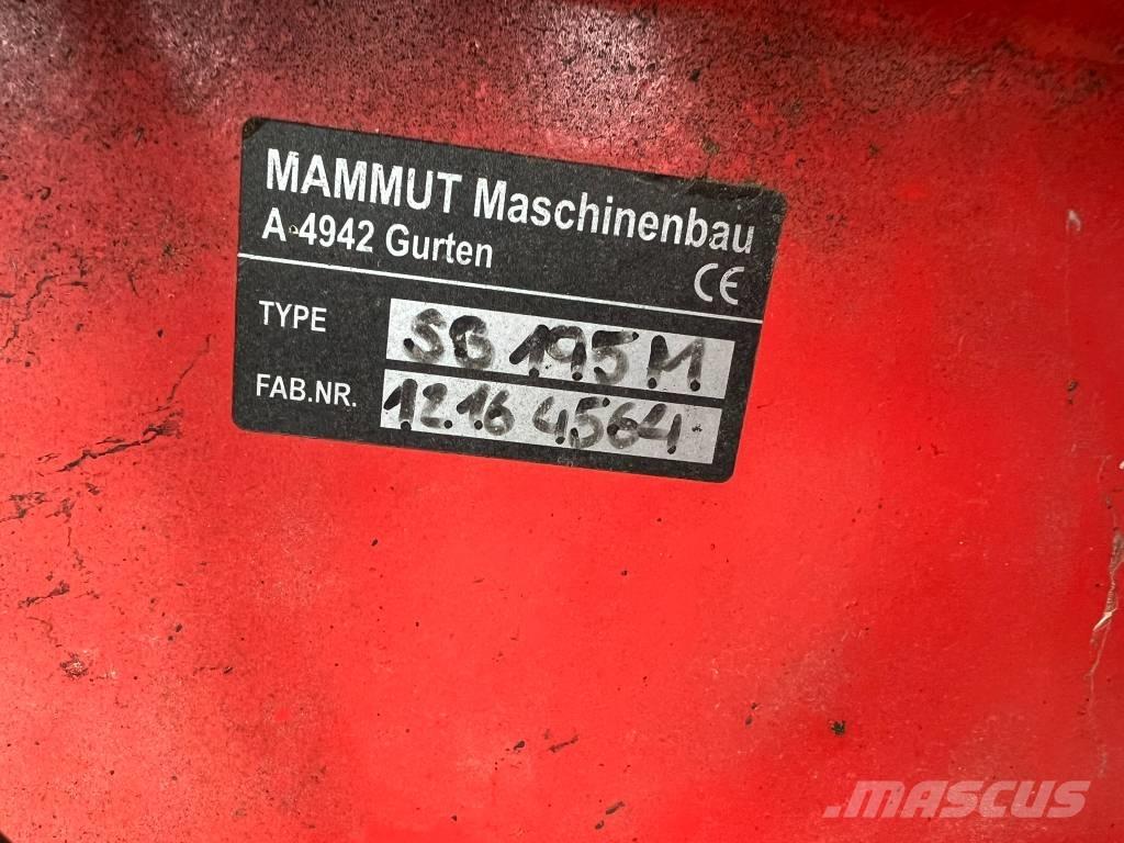 Mammut SB195M Siloso iškrovimo įrengimai