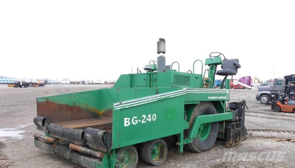 Barber-Greene BG 240 Asfalto klotuvai