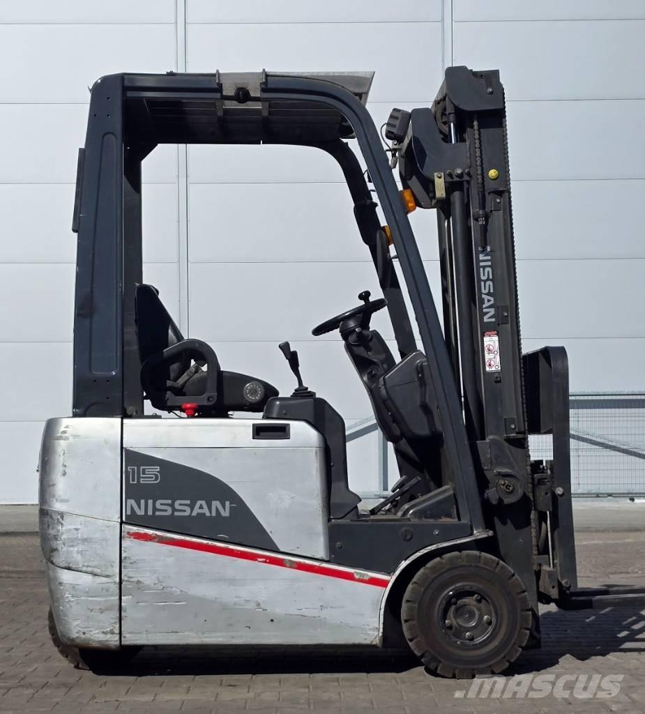 Nissan 1N1L 15Q Elektriniai šakiniai krautuvai