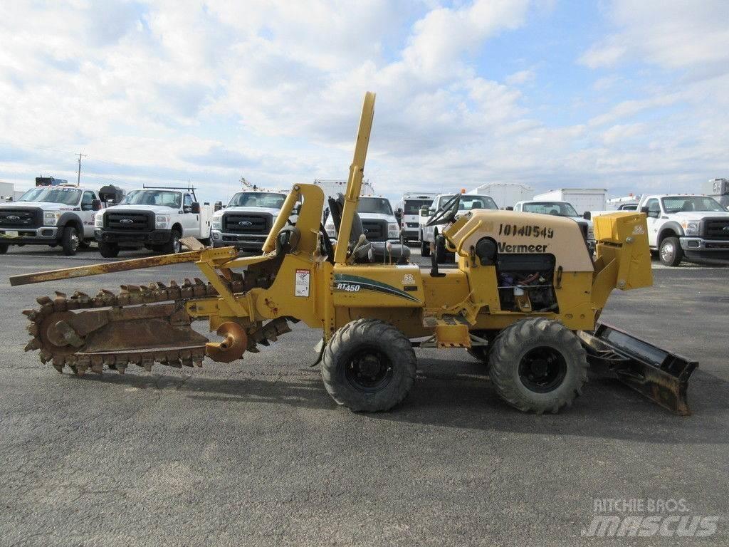 Vermeer RT450 Tranšėjų ekskavatoriai