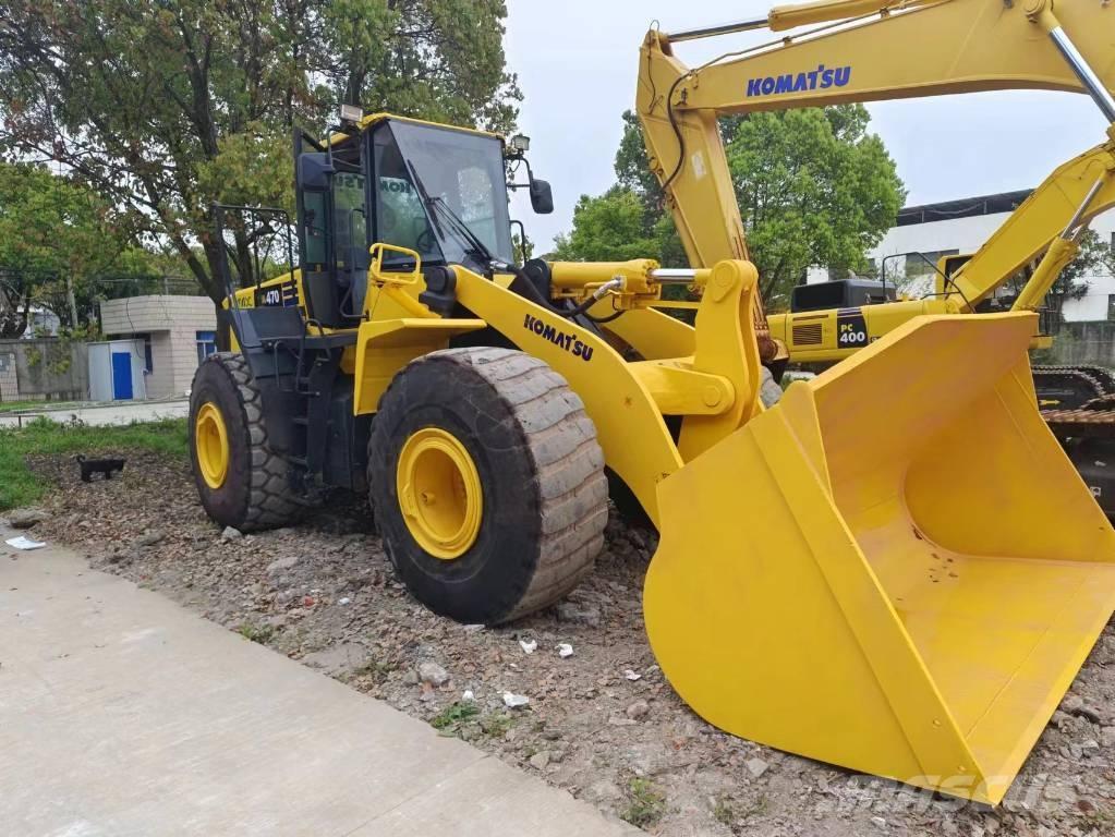 Komatsu WA 470-6 Naudoti ratiniai krautuvai