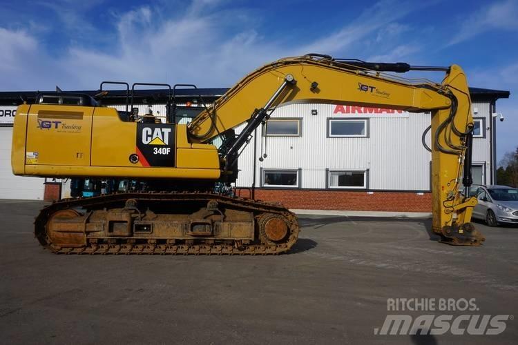 CAT 340F Vikšriniai ekskavatoriai