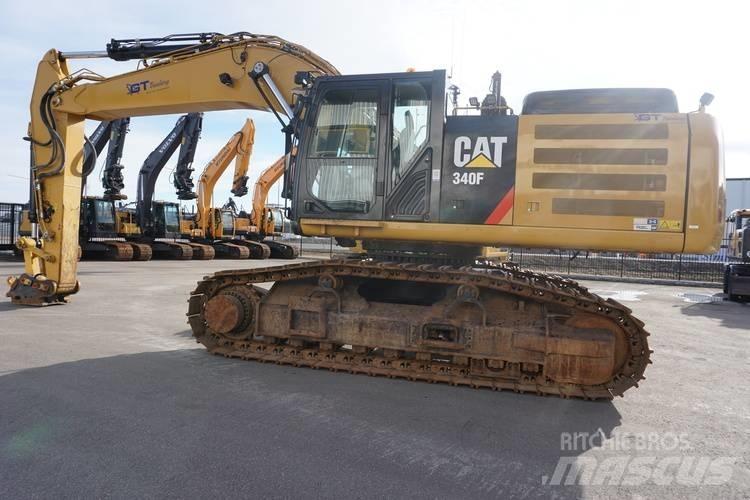 CAT 340F Vikšriniai ekskavatoriai