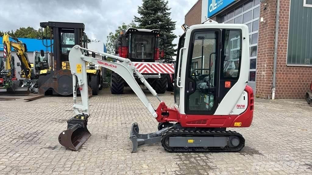 Takeuchi TB216 A Mini ekskavatoriai < 7 t
