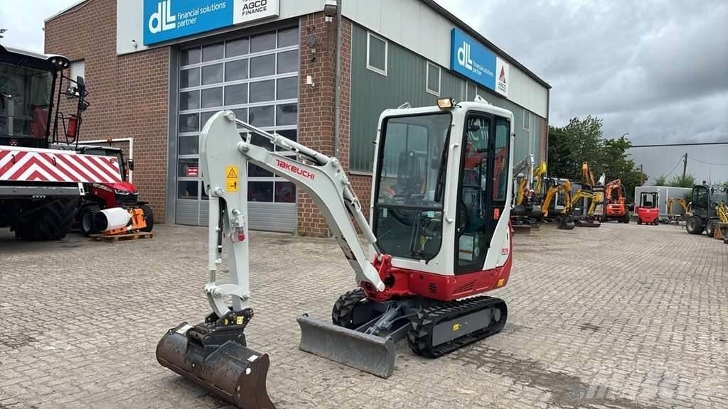 Takeuchi TB216 A Mini ekskavatoriai < 7 t