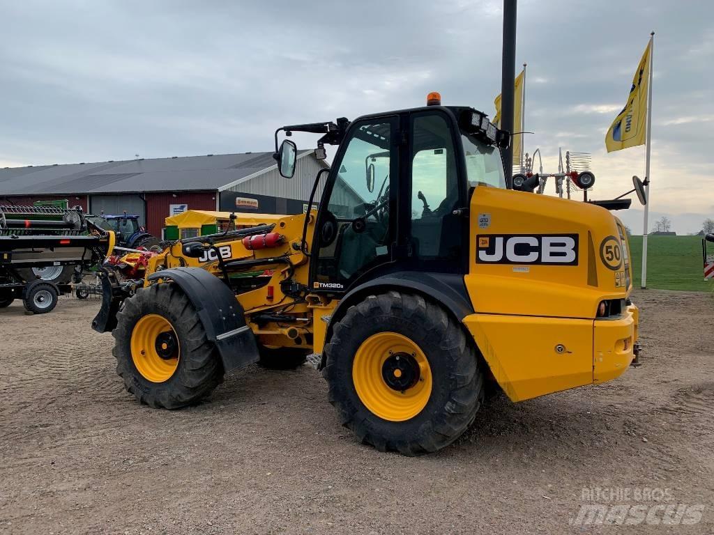 JCB TM 320 S Teleskopiniai krautuvai žemės ūkiui