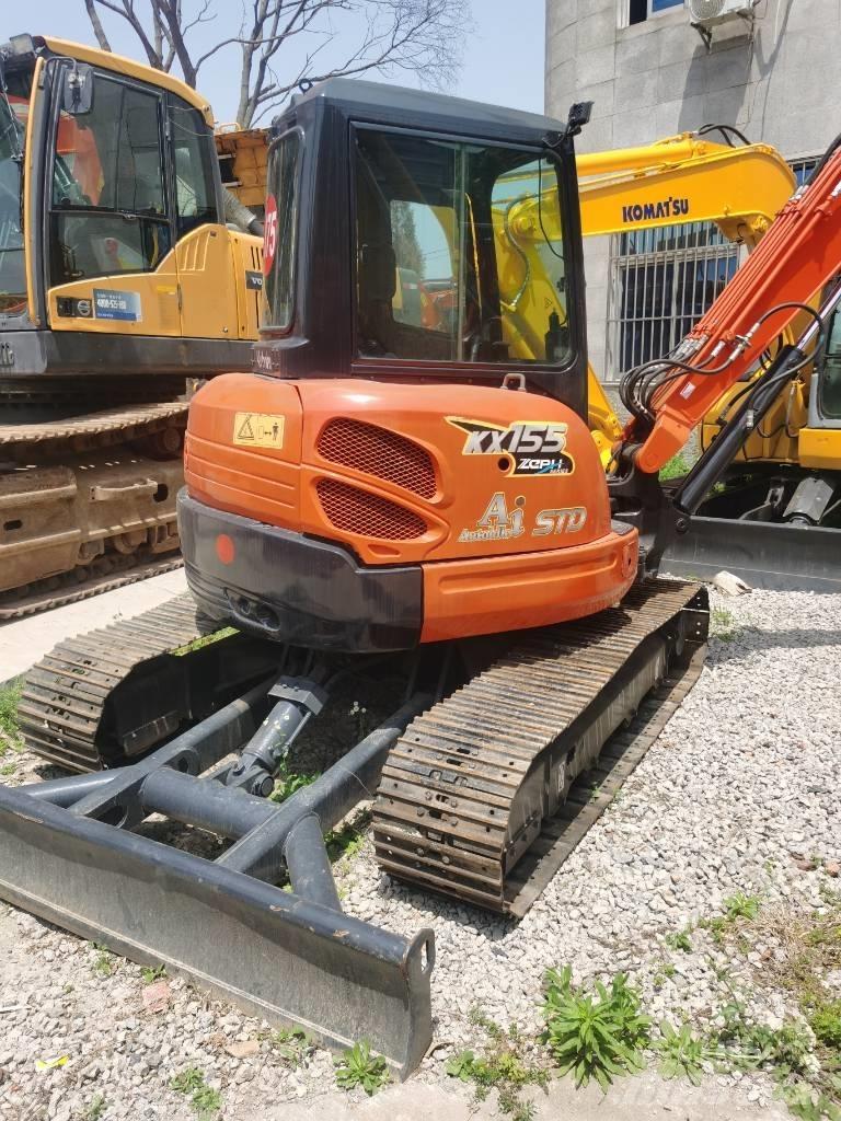 Kubota KX 155 Vikšriniai ekskavatoriai