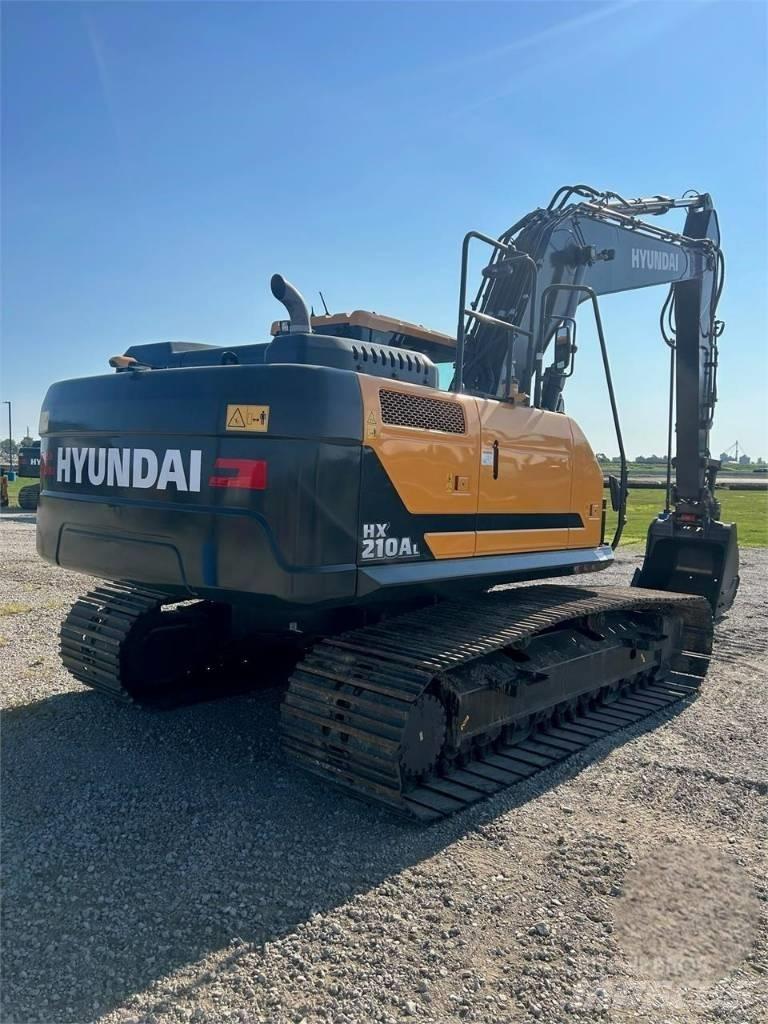 Hyundai HX210 Vikšriniai ekskavatoriai