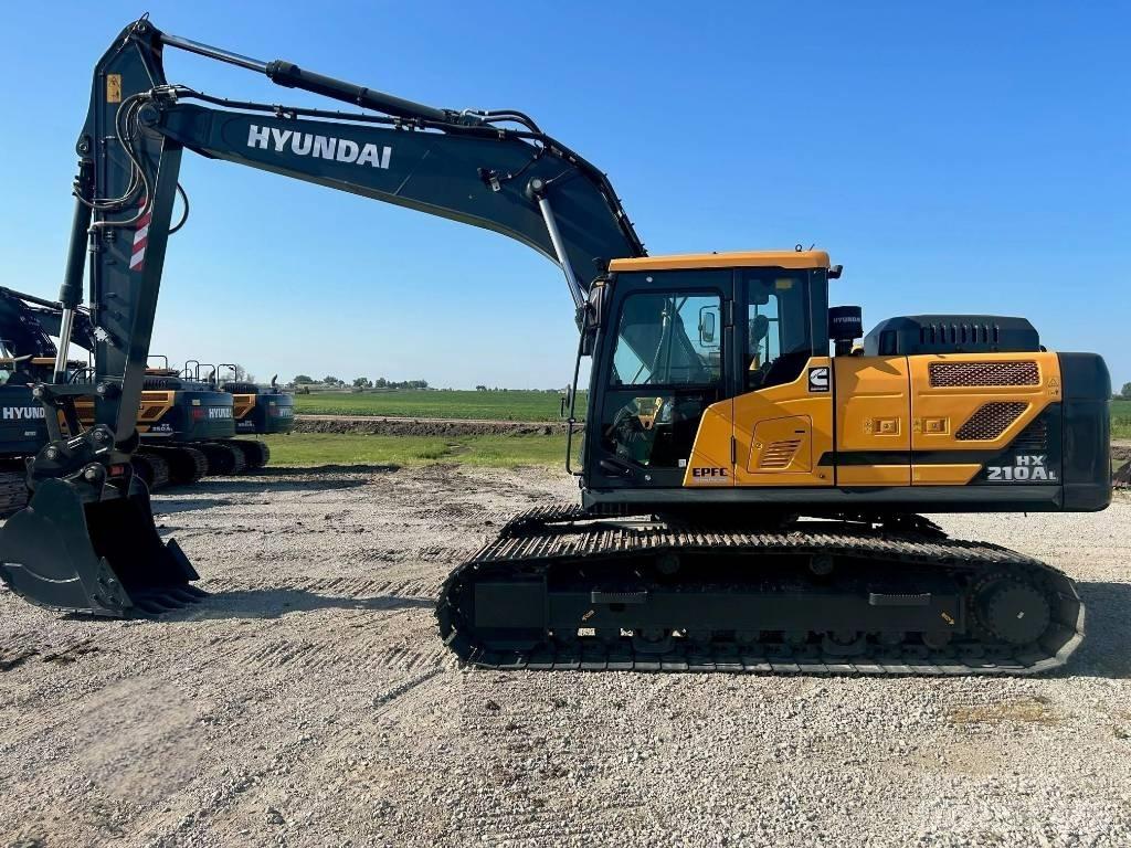 Hyundai HX210 Vikšriniai ekskavatoriai