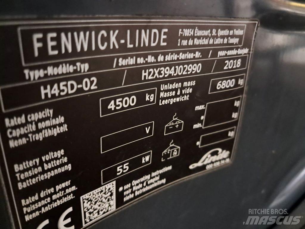 Linde H45D-02 Dyzeliniai krautuvai