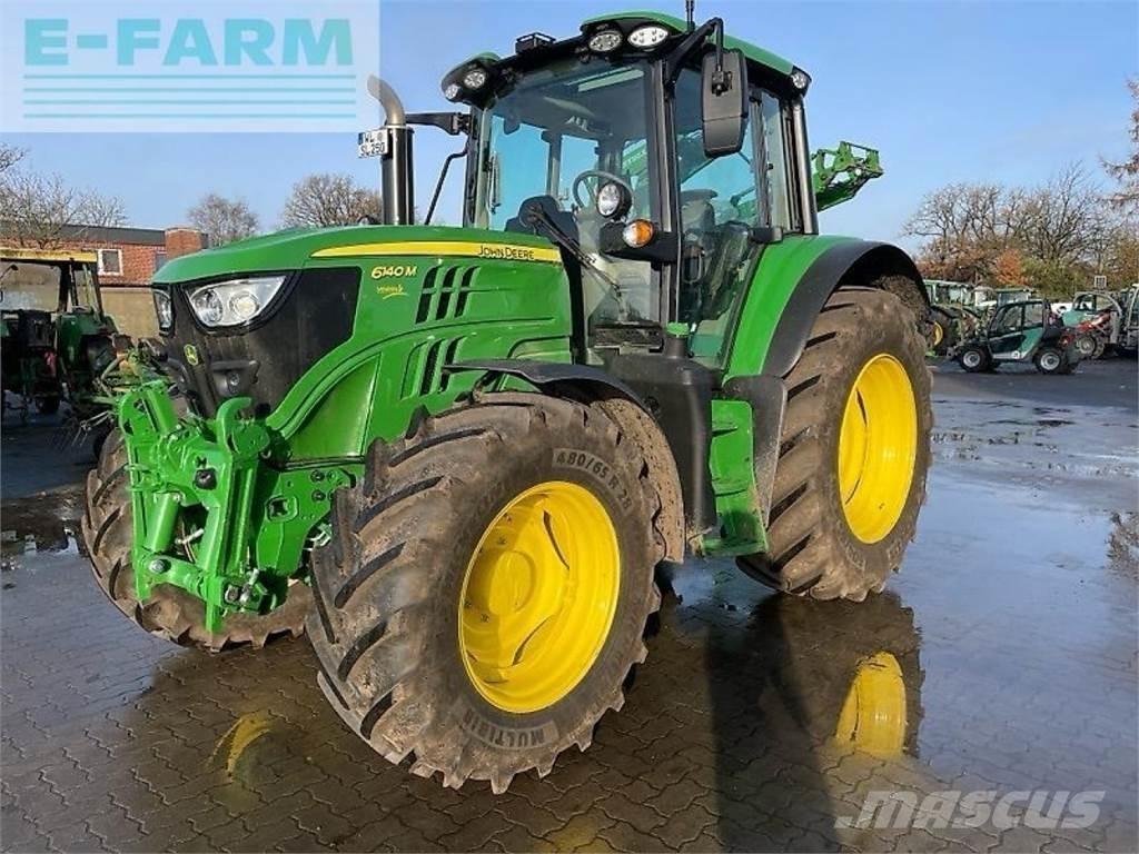 John Deere 6140m Traktoriai