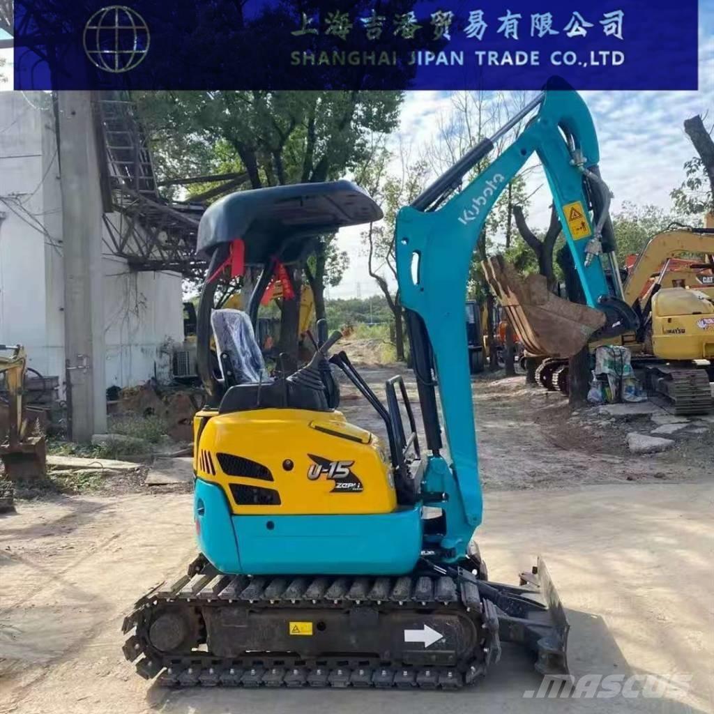 Kubota U 15 Mini ekskavatoriai < 7 t