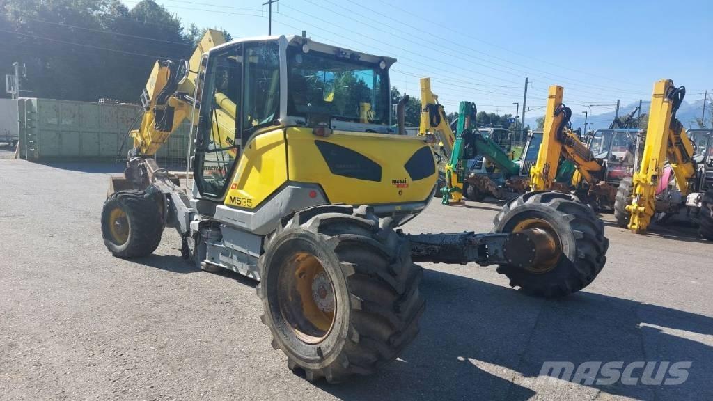 Menzi Muck M535 Ratiniai ekskavatoriai