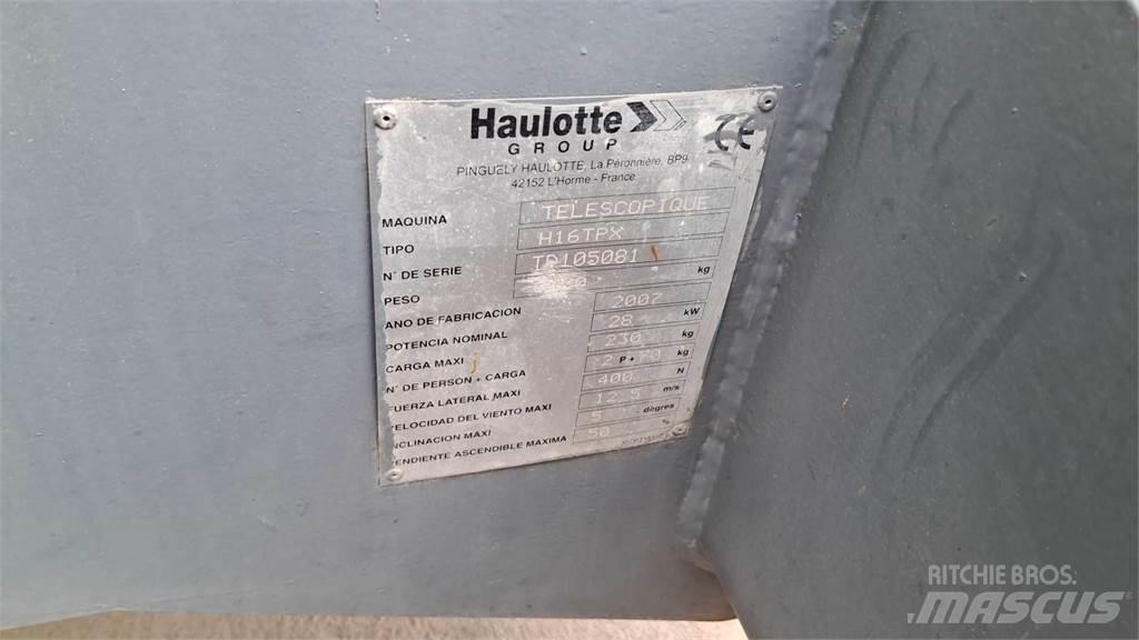 Haulotte H16TPX Teleskopiniai keltuvai
