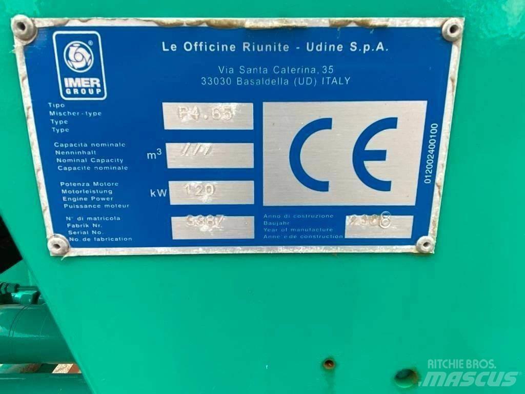 Imer P4.65 - UNUSED Betono siurbliai