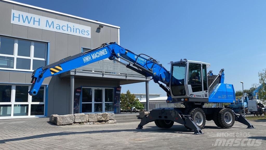 Fuchs MHL 320 D Atliekų / pramoniniai krautuvai