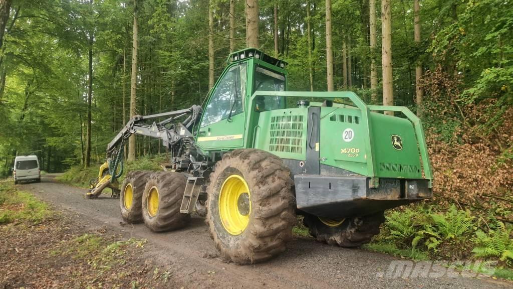 John Deere 1470 D Miško technika (Harvesteriai)