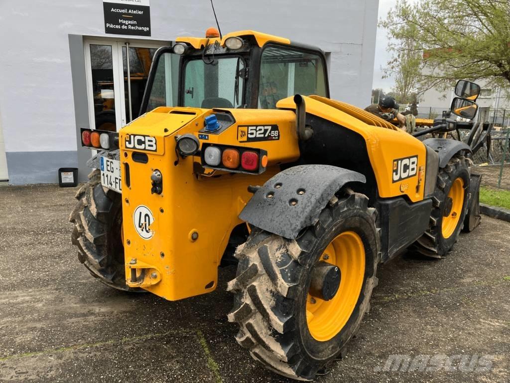 JCB 527-58 Teleskopiniai krautuvai žemės ūkiui